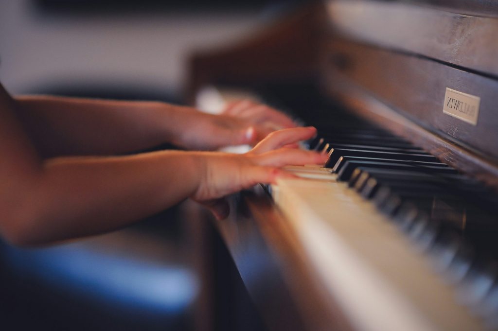 Young pianist